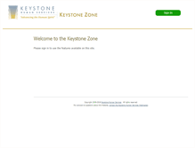 Tablet Screenshot of keystonezone.com